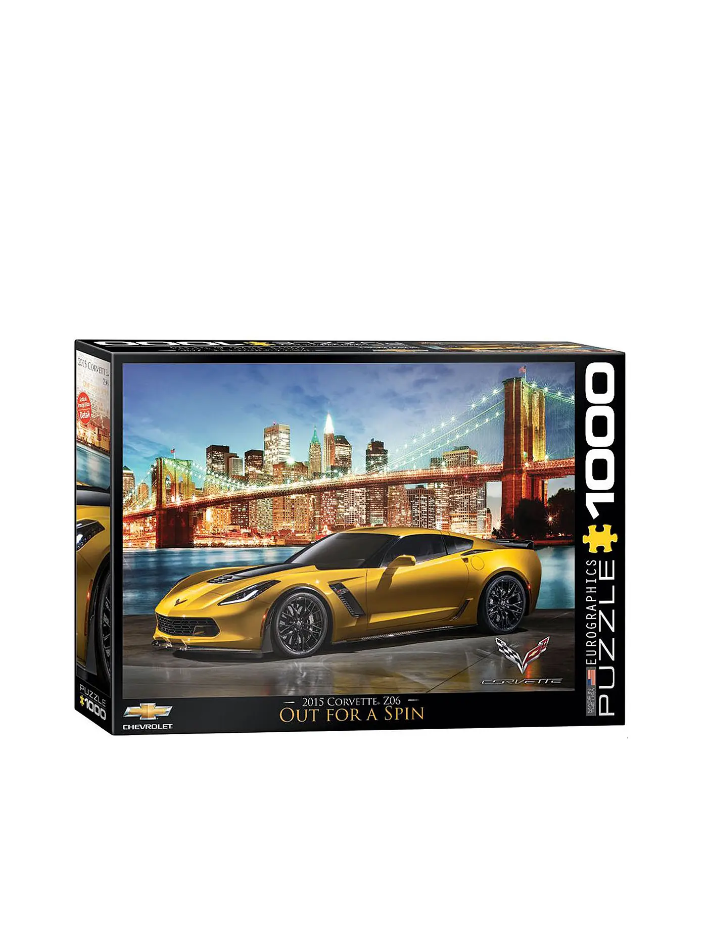 EUROGRAPHICS | Puzzle - Corvette Z06 Out for a Spin 1000 Teile | 